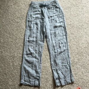 Athleta Chambray linen pants - 4T